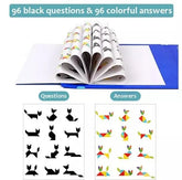 Wooden Magnet Tangram Puzzle Book